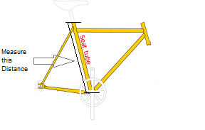 Mountain bike frame size